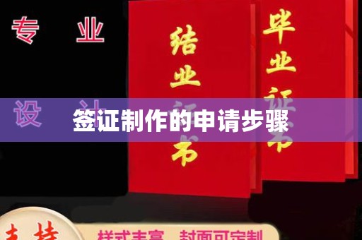 金寨签证制作的申请步骤
