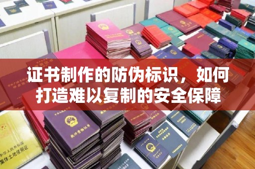金寨证书制作的防伪标识，如何打造难以复制的安全保障